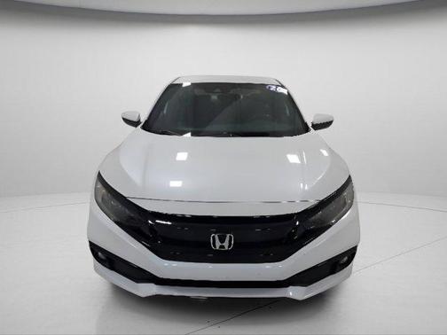 Platinum White Pearl 2020 Honda Civic Sport