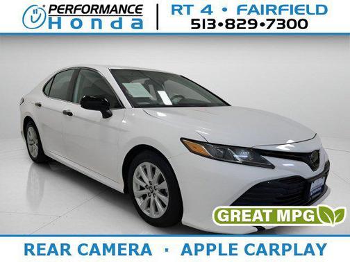 Super White 2020 Toyota Camry LE