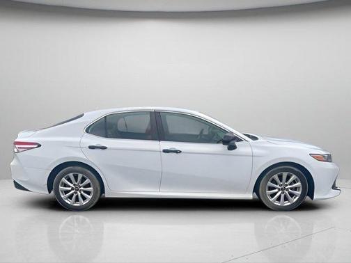 Super White 2020 Toyota Camry LE
