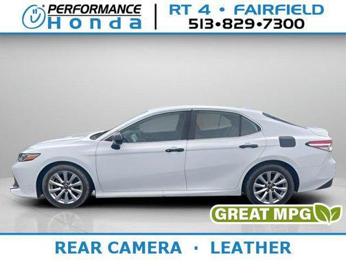 Super White 2020 Toyota Camry LE