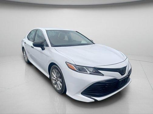 Super White 2020 Toyota Camry LE