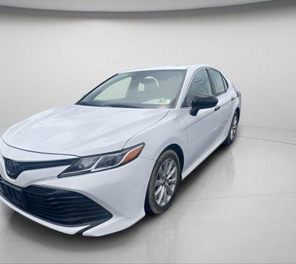 Super White 2020 Toyota Camry LE