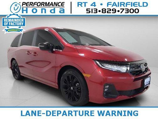 Radiant Red Metallic II 2025 Honda Odyssey Sport-L