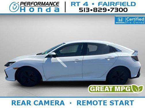 Championship White 2017 Honda Civic EX