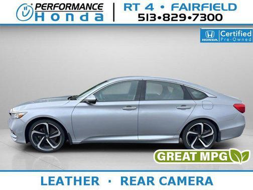 Lunar Silver Metallic 2019 Honda Accord Sport