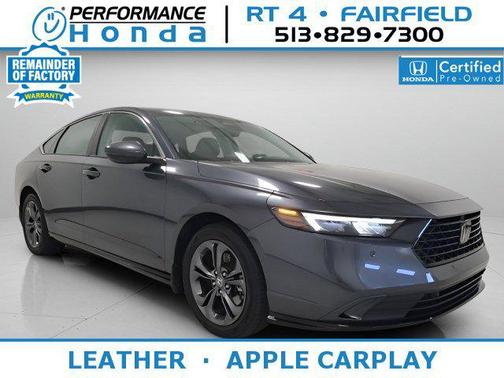 Meteorite Gray Metallic 2023 Honda Accord Hybrid EX-L