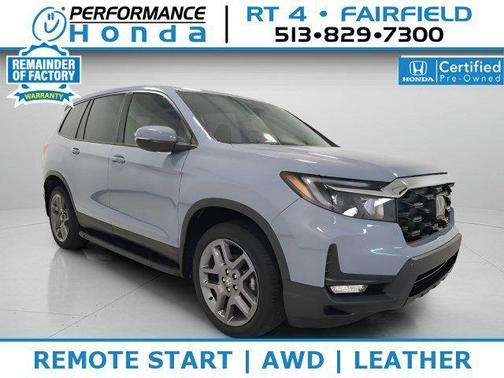 Sonic Gray Pearl 2023 Honda Passport AWD EX-L