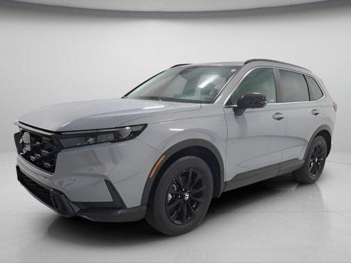 Gray 2025 Honda CR-V Hybrid Sport AWD