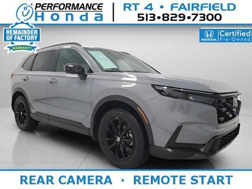 Gray 2025 Honda CR-V Hybrid Sport AWD