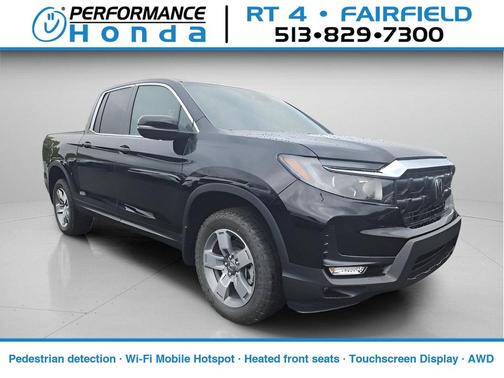 Crystal Black Pearl 2026 Honda Ridgeline RTL