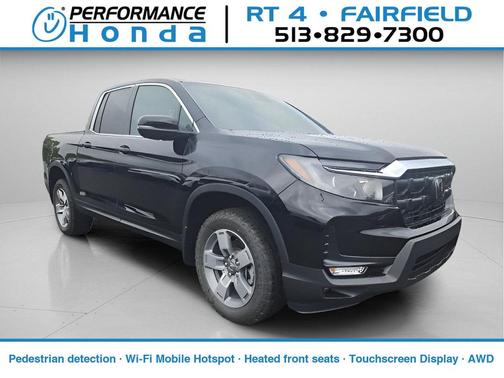 Crystal Black Pearl 2026 Honda Ridgeline RTL