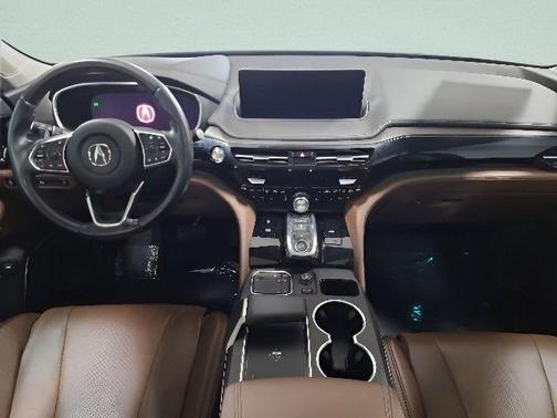 Liquid Carbon Metallic 2023 Acura MDX Advance Package
