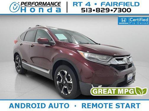 Molten Lava Pearl 2018 Honda CR-V Touring