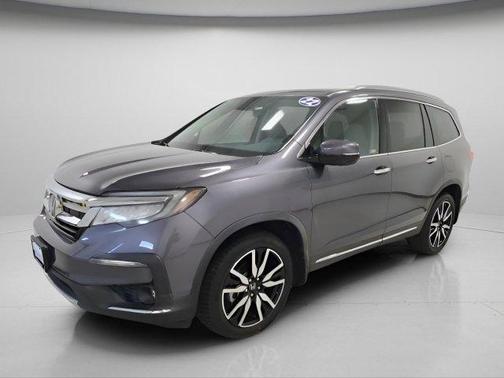 Modern Steel Metallic 2022 Honda Pilot Touring 8-Passenger