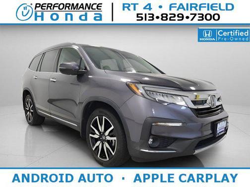 Modern Steel Metallic 2022 Honda Pilot Touring 8-Passenger