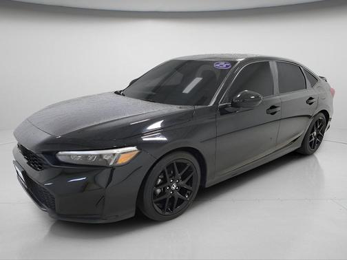 Crystal Black Pearl 2025 Honda Civic Sport