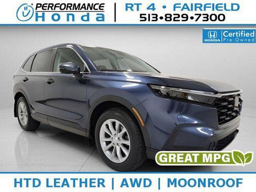 Canyon River Blue Metallic 2023 Honda CR-V EX-L
