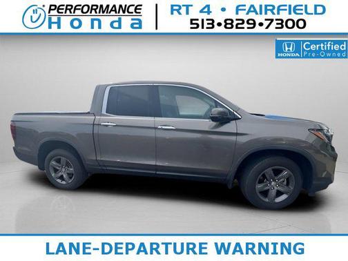 Pacific Pewter Metallic 2022 Honda Ridgeline RTL-E