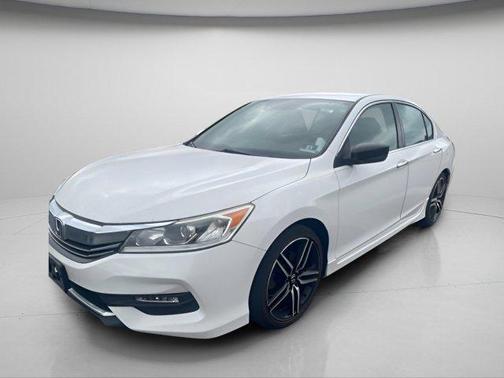 White Orchid Pearl 2017 Honda Accord Sport SE