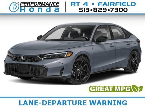 Boost Blue Pearl 2026 Honda Civic Sport