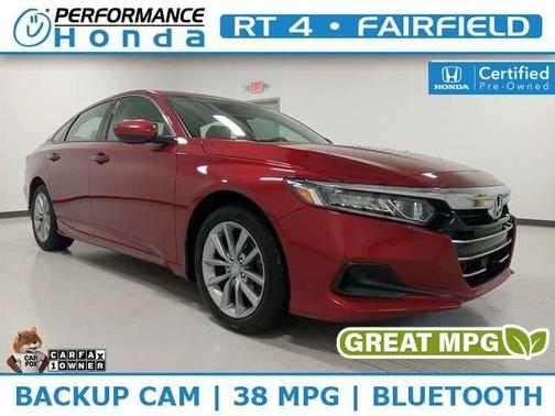 Radiant Red Metallic 2021 Honda Accord LX 1.5T