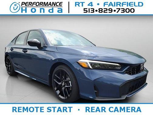 Blue Lagoon Pearl 2026 Honda Civic Hybrid Sport