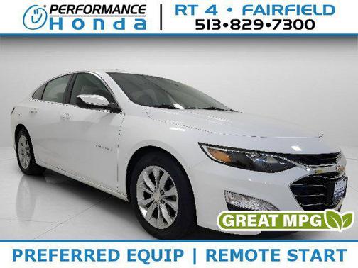 Summit White 2021 Chevrolet Malibu FWD LT