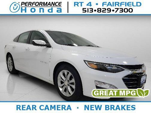 Summit White 2021 Chevrolet Malibu FWD LT