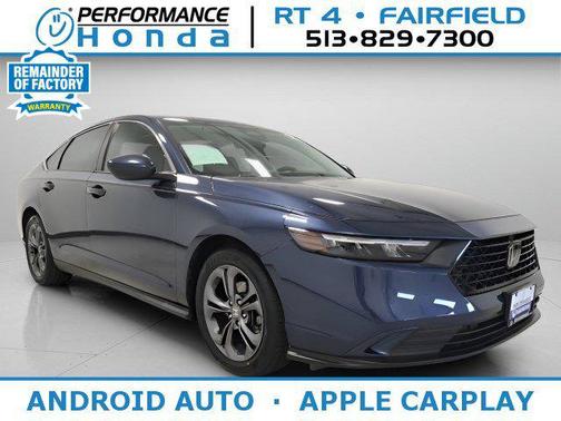 Canyon River Blue Metallic 2023 Honda Accord EX