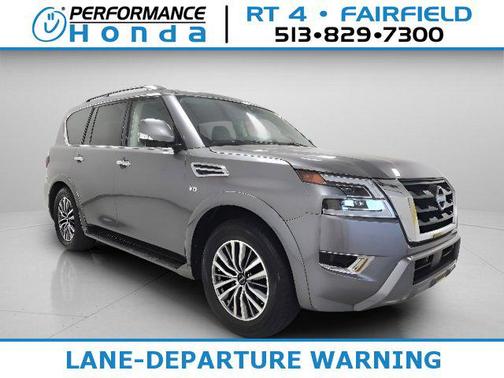 Gun Metallic 2021 Nissan Armada SL 4WD