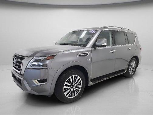 Gun Metallic 2021 Nissan Armada SL 4WD