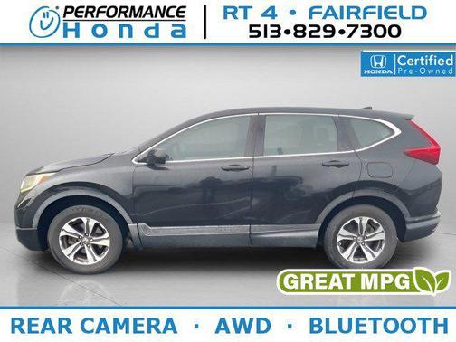 Crystal Black Pearl 2018 Honda CR-V LX