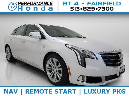 Crystal White Tricoat 2018 Cadillac XTS Luxury