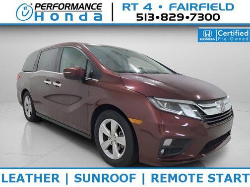 Deep Scarlet Pearl 2019 Honda Odyssey EX-L