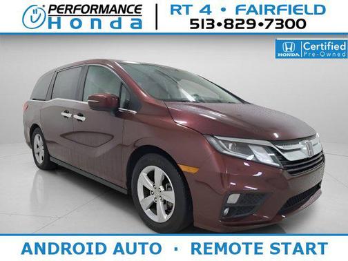 Deep Scarlet Pearl 2019 Honda Odyssey EX-L