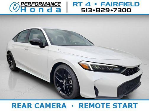 Platinum White Pearl 2026 Honda Civic Sport