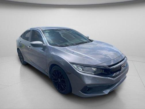 Modern Steel Metallic 2020 Honda Civic Sport