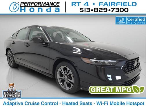 Crystal Black Pearl 2023 Honda Accord EX