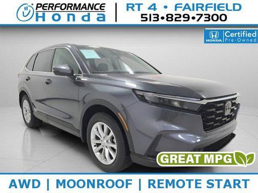 Meteorite Gray Metallic 2024 Honda CR-V EX AWD