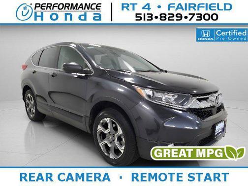 Modern Steel Metallic 2017 Honda CR-V EX-L