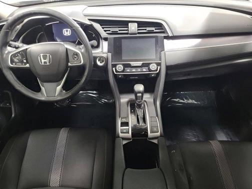 Modern Steel Metallic 2018 Honda Civic EX-T
