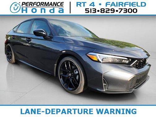 Meteorite Gray Metallic 2026 Honda Civic Sport Hatchback