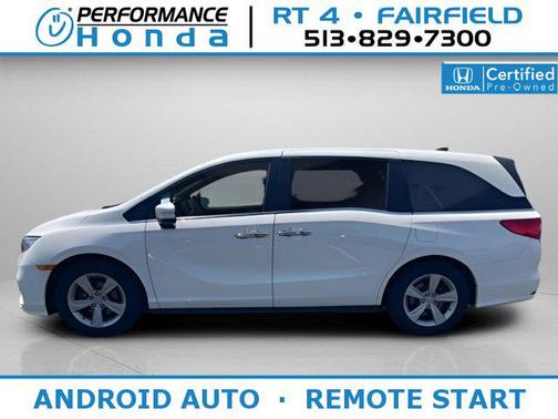 White Diamond Pearl 2018 Honda Odyssey EX