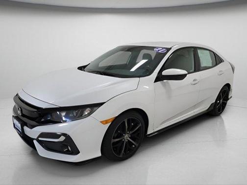 Platinum White Pearl 2021 Honda Civic Sport