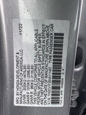 2022 Honda Accord Sport 1.5T