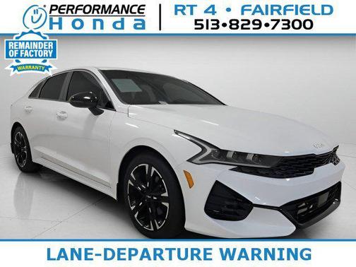 Glacial White Pearl 2024 Kia K5 GT-Line