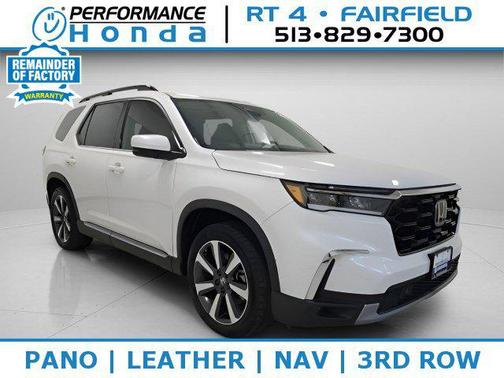 Platinum White Pearl 2025 Honda Pilot Touring 8-Passenger