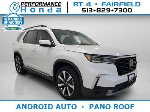 Platinum White Pearl 2025 Honda Pilot Touring 8-Passenger