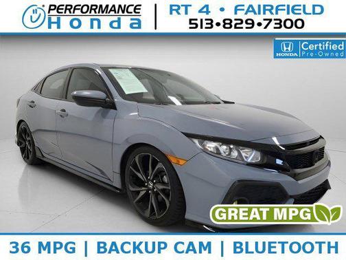 Sonic Gray Pearl 2017 Honda Civic Sport