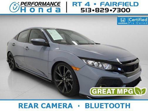Sonic Gray Pearl 2017 Honda Civic Sport